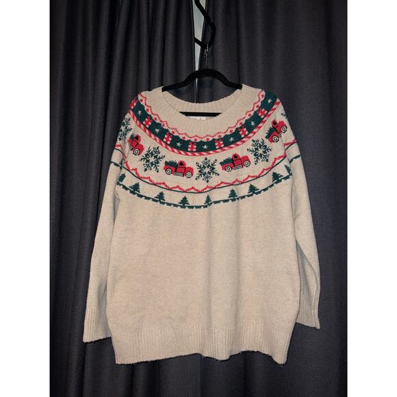 Ugly Christmas Sweater Xmas Size 0X - Picture 1 of 3